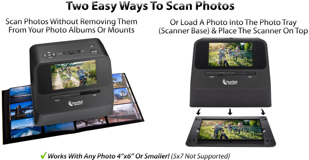 QuickConvert® 2.0 Scan Photos, Slides,  Negatives To Digital at 14 –  ClearClick