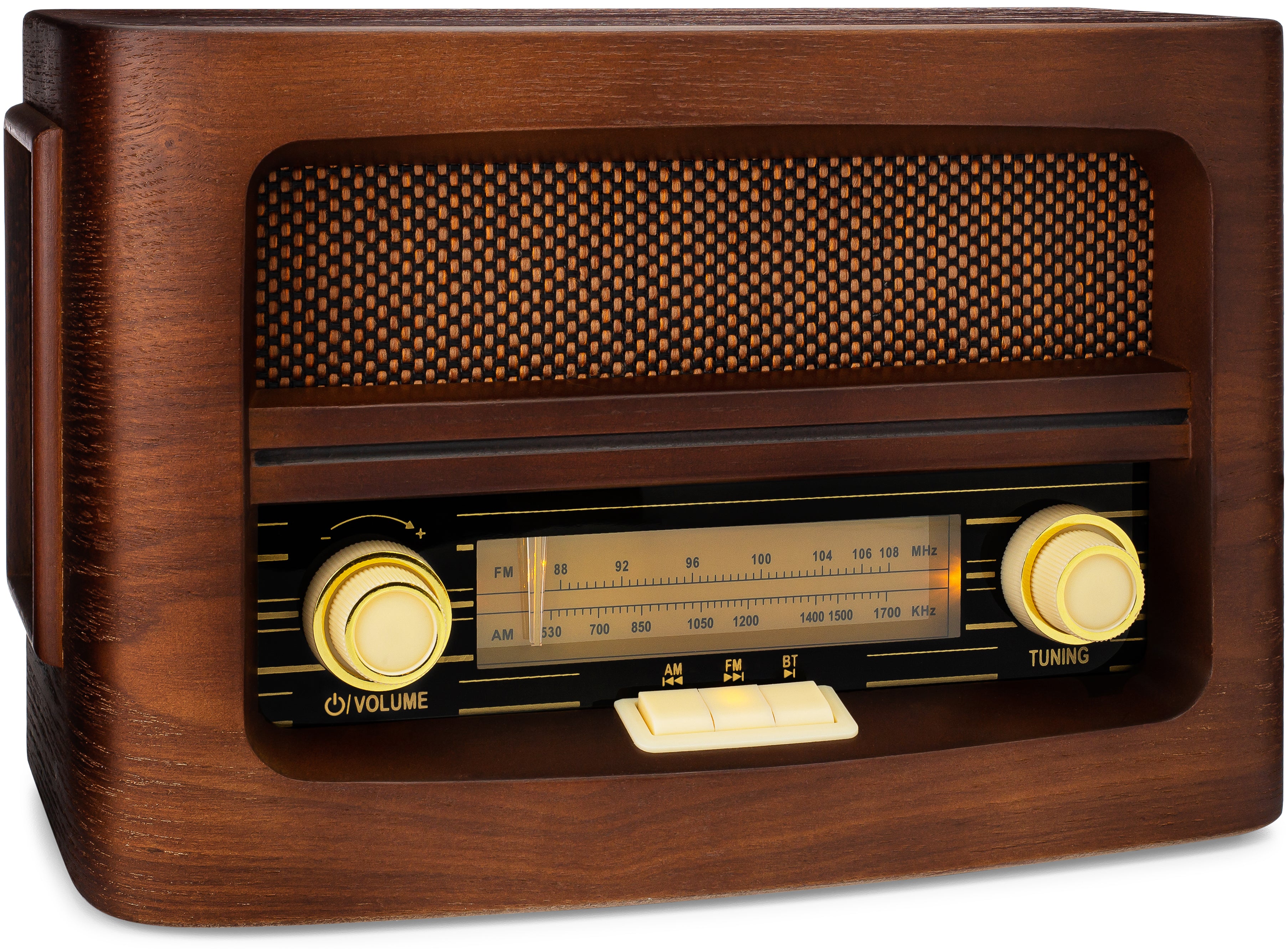 Retro Wireless Bluetooth Radio Speaker - Classic Vintage Style